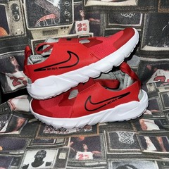 Nike Flex Runner 2 PSV University Red/Black Kids Running Shoes Size 3Y