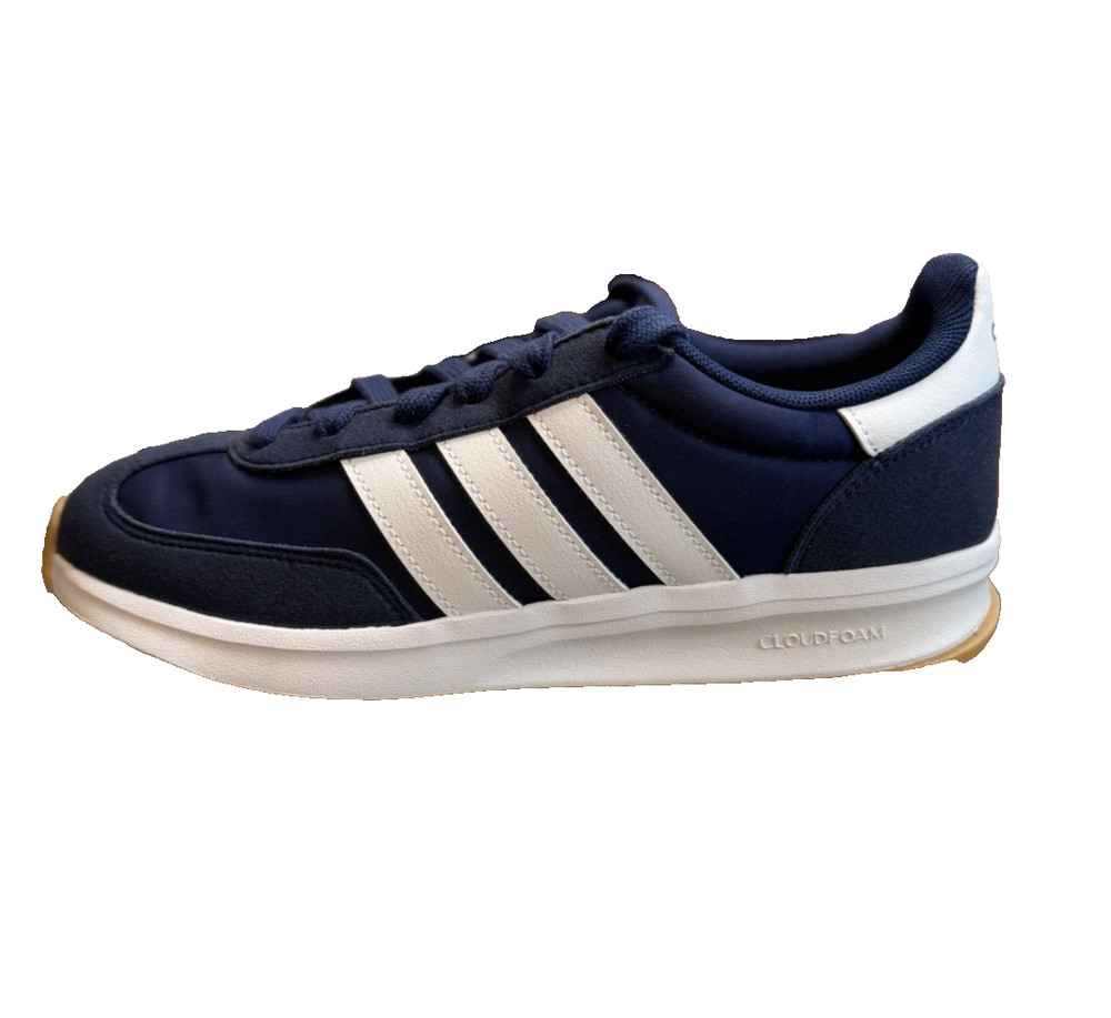 Adidas Run 70s 2.0/Navy blue With White /Unisex Sz 6/New With Box & Tag/#26-005