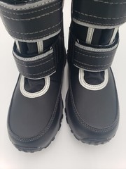 Lands‘ End Snow Flurry Insulated Boot Black Youth US 2 M Style 525909