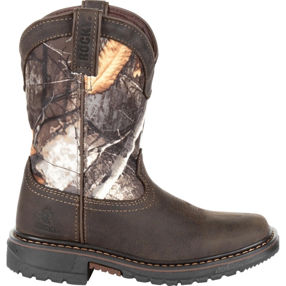 Rocky Kids‘ Ride FLX Waterproof Western Boot RKW0258C for Unisex Kids