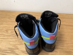 RARE 2007 Nike Dunk High 308319-033 Sz 4.5 Black/Bright Cactus-Flamingo Pink
