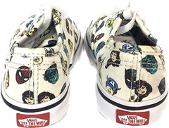 Limited Edition Kid’s Vans x Marvel Avengers Unisex Sneakers in White Multicolor