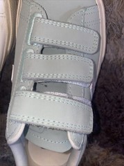 Veja Kids Hook & Loop Extra White Kids Shoe Mismatched Sneaker Size 5 In Exc Co