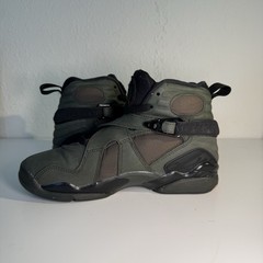 Air Jordan 8 Retro Sequoia Max Orange Black Grade School Size 4Y NO BOX!