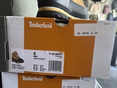Timberland Euro Hiker Shell Wheat Nubuck Boots Junior Size 6 TB0A1LVW 231