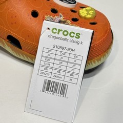 Crocs Classic Clog Dragon Ball Z Goku Kids Size J5 / 5Y/UK5/EU37-38 (210897-90H)