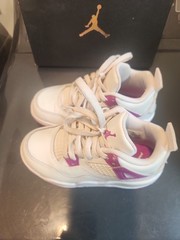 Nike Air Jordan 4 Retro ‘Hyper Violet’ Kids Sneakers FQ1312-151- SZ 10.5 C