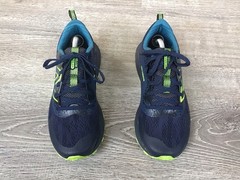 New Balance Nitrel Speed Blue Shoes Sneakers Youth Kids Size 4.5 Wide GPNTRLB5