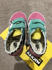New with tag Disney x Vans Old Skool ‘80’s Mickey’ Size 8.5 TODDLER