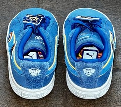 PUMA Blue PAW PATROL Sz 5C Shoes – CHASE- 394992 01 l👀k