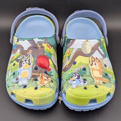 NEW Crocs Classic Clog x Bluey | Big Kid Size J3 | 210558-90H ~Size 3Y FREE HAT