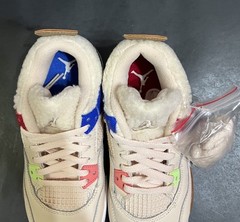 Sz 2Y – NIKE JORDAN 4 RETRO (PS) ‘WILD THINGS’ (DH0573-264) PEARL WHITE NEW