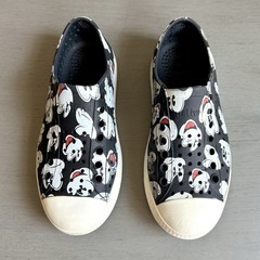 Native x Disney Mickey Mouse Slip On Shoes Size M3/W5 Black Waterproof Unisex