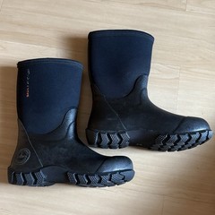 HABIT WATERPROOF ALL WEATHER RUBBER FARM WINTER BOOT WORKWEAR BLACK UNISEX SZ:4