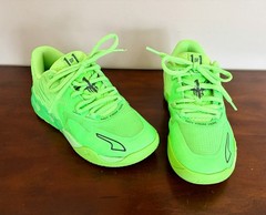 Size 4.5 – PUMA MB.01 LaMelo Ball Low Gecko Green 377368-07 Basketball Sneakers