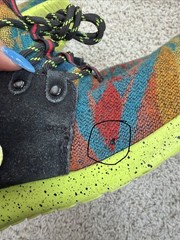 Nike Pendleton Multicolor Kids Athletic Sneakers 6Y Black Yellow 826493-943