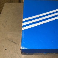 ADIDAS INFANT SAMBA OG EL I_BLACK/WHITE/GUM IE3680-SIZE 7