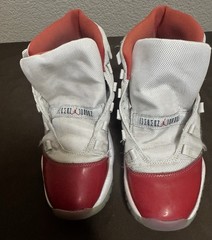 Nike Air Jordan 11 Cherry Red White 378038-116 Youth 5.5Y Sneakers Shoes