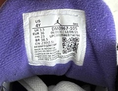 Air Jordan 3 Retro GS ‘Dark Iris’ – Size 4y/5.5w – Preowned In Original Box
