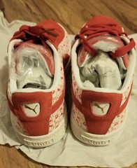 Hello Kitty x Puma Suede 50 Capsule Collection Sneakers Red/White Kids 3C