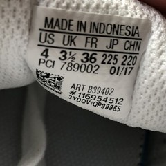 Adidas Superstar White Leather Gold Shoes Size 4 Uk 3.5