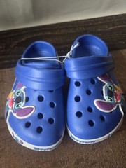 Stitch Clogs Lilo & Stitch Blue Kids Toddler Sz 8 New