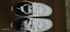 Jordan Air Jordan 4 RM (GS) Low Top Basketball Sneakers White/Gray/Black 5Y