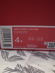 Nike Panda Youth Size 4 New With Box