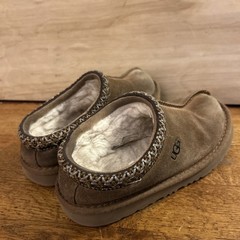 UGG Kids Tasman Slipper | Chestnut | 1019066K- Authentic Size 1