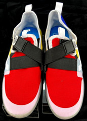 NEW Vans Off The Wall Striker Ultimate Multicolor Block strap Shoes Youth 2.5 Y