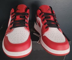 NEW AUTHENTIC AIR JORDAN 1 RETRO LOW (GS) „BULLS“ US 7 Y