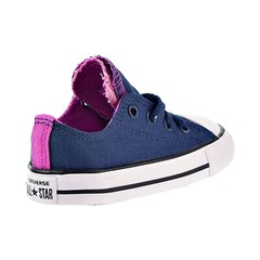 Converse Chuck Taylor All Star Double Tongue OX Toddler Shoes Navy 760001F