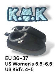 New Soft Bottom SlippersSimple Casual Indoor Slippers For Daily Wear Black