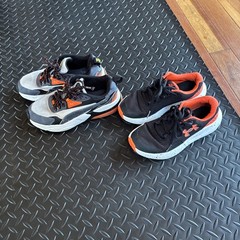 Under Armour BGS Surge 4 Training Running Shoes 4y Puma PUMA Vis2k Full Throttle