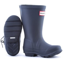 Hunter Original Kids Waterproof Tall Rain Boots – Navy Blue – UK 13 US 1