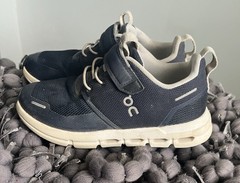 On Cloud Cloudplay Kids Blue Gray Athletic School Casual Walking Sneakers 12.5 K