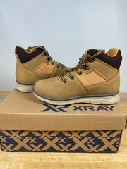 XRAY Kids Hiking Boots Wheat Brown Lace Up Size 11 Youth Outdoor