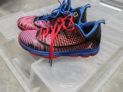 Jordan Pink/Black/Blue/Red Low Top Sneaker US 10.5