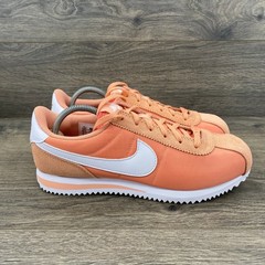 Nike Cortez Basic Orange White Sneakers IF1615-800 Youth 5.5Y