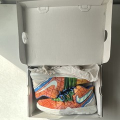 Nike Kyrie 5 SpongeBob SquarePants Pineapple Under The Sea Kids 7
