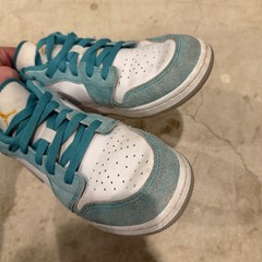 Air Jordan 1 Low SE (GS) Emerald D08244 301 Size 6Y