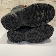 Columbia Rope Tow Kruser 2 Waterproof Snow Boots Black Orange BY5957-010 Size 7Y