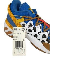 Adidas Toy Story DON Woody Issue 2 High Top Sneakers Big Kids Size 5 *NEW*