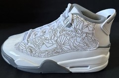 Nike Air Jordan Dub Zero White Cool Grey DV1360-107 GS Size 4y / WMNS Size 6.5