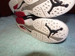 Nike Air Jordan 8 Retro BP PS VIII Gym Red Alternate Hare 305369-104 Size 12C