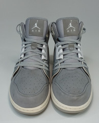 Nike Jordan 1 Flight 2 Sneakers 631784-014 Gray Youth Size 7Y