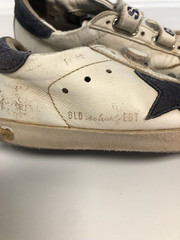 Golden Goose Old School Edition Kids Size 30 Pre-owned Us Size 12