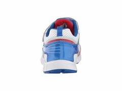 Tsukihoshi Sneakers White/Blue Lightweight SOFT Non-Tie Sneakers Youth SZ 5 1/2