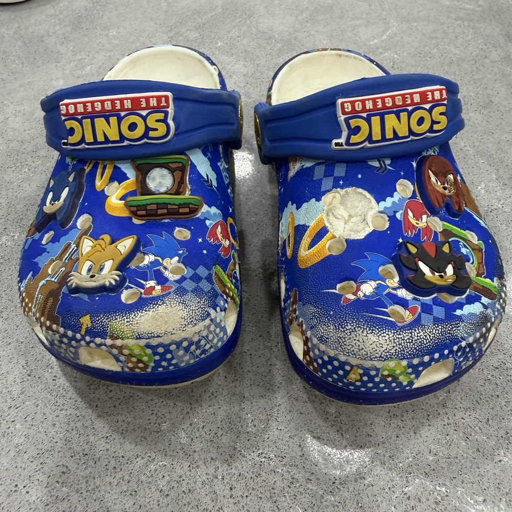 Sonic The Hedgehog Crocs C 6