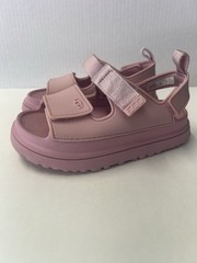 UGG Sport Yeah Pink Hook & Loop Adjustable Synthetic Kids 2 UK1 EU33.5 1152813K
